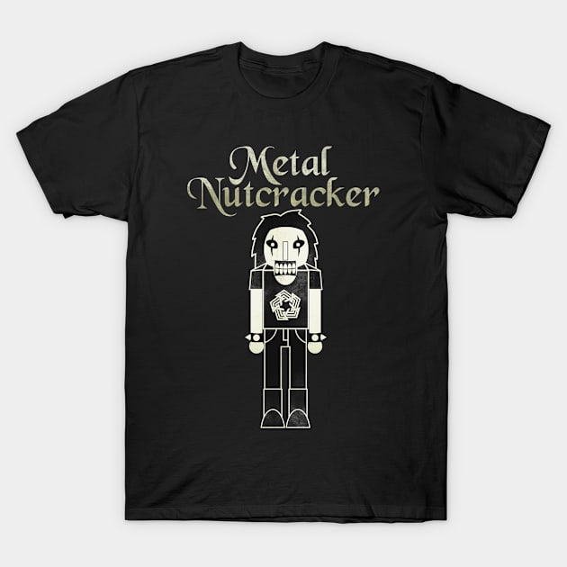 Metal Nut Crack Head T-Shirt by Kaijester